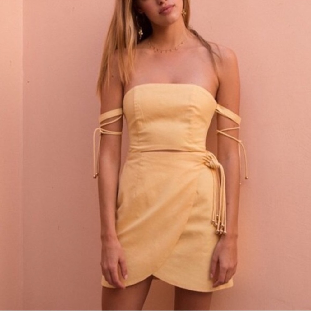 ISO Sabo Luxe Yellow Dress